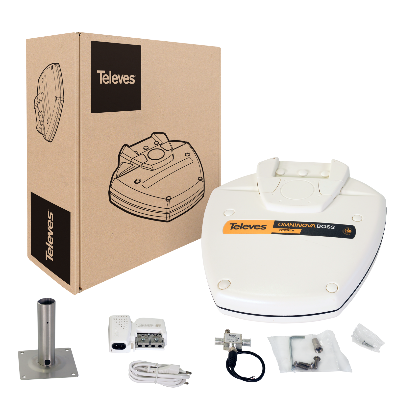 OMNINOVA BOSS antenna (LTE700, 2nd Digital Dividend) Omnidirectional intelligent antenna that does not require pointing - Image 3
