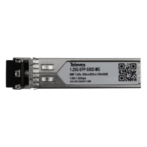 SFP Transceiver 1 GbE, 2 fibers (LC/PC) MM