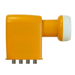 Quad LNB offset 4 outputs: Hh/Vh/Hl/Vl